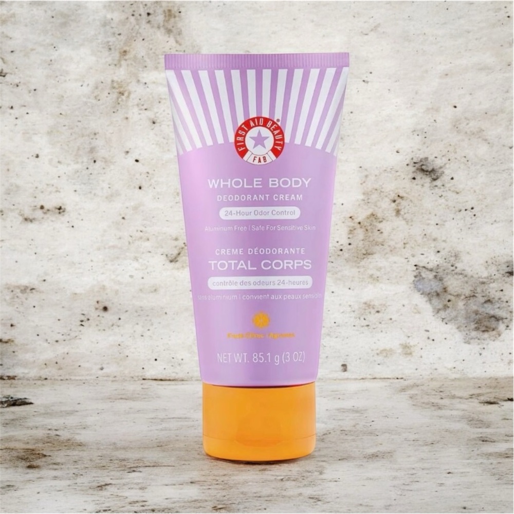 First Aid Beauty Whole Body Deodorant Cream - Fresh Citrus